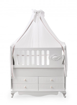 Кроватка Lovely baby Sultan 120*60 белый