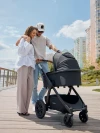 Коляска 2 в 1 Happy Baby Mommer Pro dark grey
