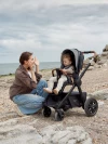 Коляска 2 в 1 Happy Baby Mommer Pro dark grey