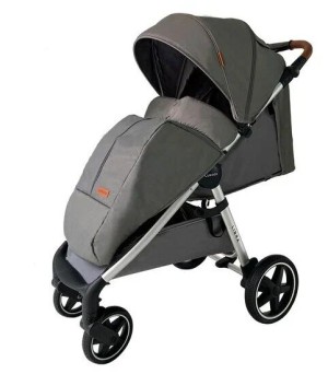Коляска прогулочная Luxmom 730 серый с/р