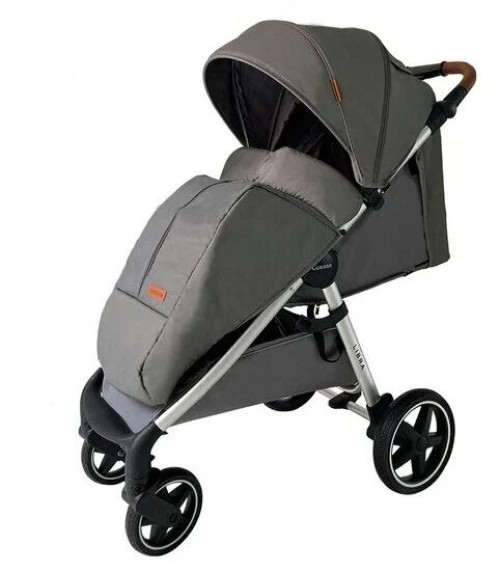 Коляска прогулочная Luxmom 730 серый с/р