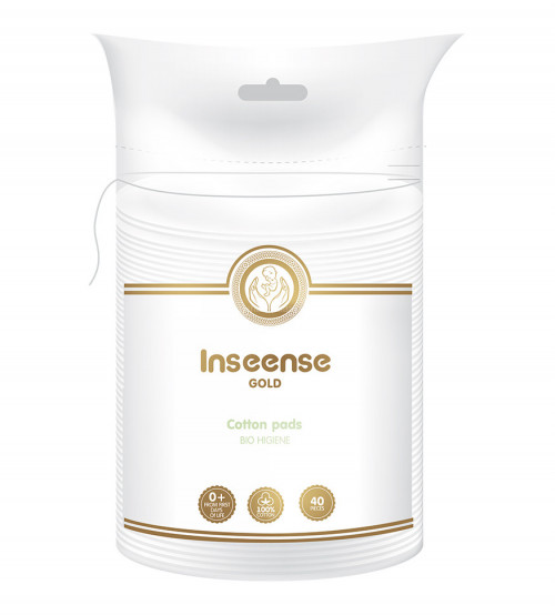 Диски ватные INSEENSE овал 40 шт (20упак/кор)