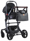 Автокресло детское к коляске Aimile KS-2150/a (4шт.) (Темно-серый/Dark Grey)
