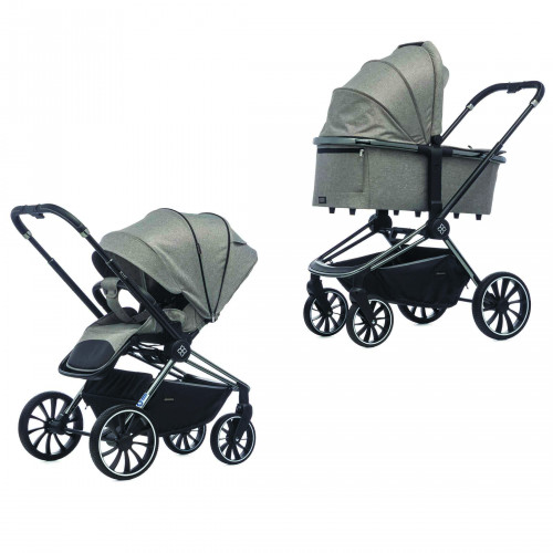 Коляска 2 в 1 Labala Raiz Light grey (07LGR)