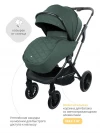 Коляска 2 в 1 Indigo Carry зеленый