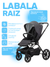 Коляска прогулочная Labala Raiz Stone grey ч/р