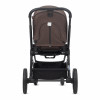 Коляска 2 в 1 Labala Raiz черная рама Choco brown
