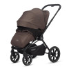 Коляска 2 в 1 Labala Raiz черная рама Choco brown