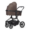 Коляска 2 в 1 Labala Raiz черная рама Choco brown