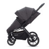 Коляска 2 в 1 Labala Raiz черная рама Stone grey