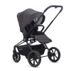 Коляска 2 в 1 Labala Raiz черная рама Stone grey