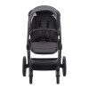 Коляска 2 в 1 Labala Raiz черная рама Stone grey