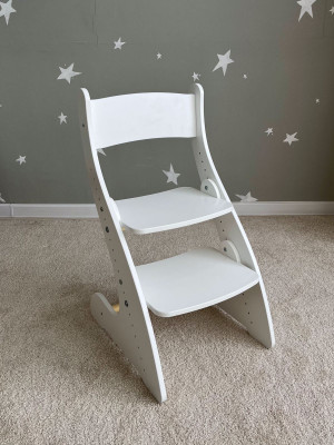 Стул для кормления Растущий стульчик белый