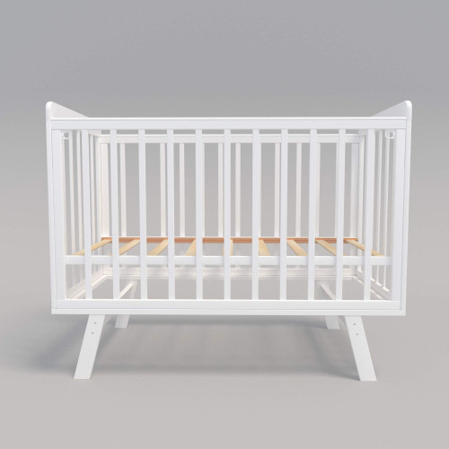 Кроватка Incanto Anniken New 120*60 без маятника белый/белый