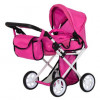 Коляски для кукол 2 в 1 Carrello Unico Hot pink