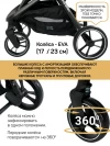 Коляска прогулочная Ining baby Zac KR336 black