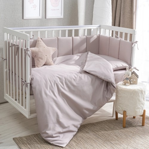 Комплект постельных принадлежностей "Teddy Sateen Collection" (Серый) т.м."PERINA"