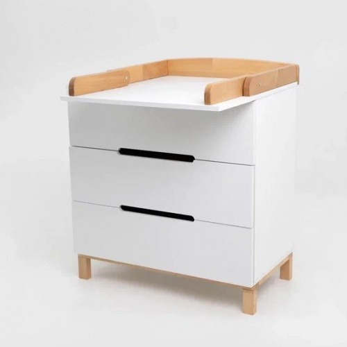 Комод Rant Indy 84 см с откидным столиком Cloud White