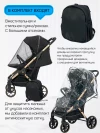Коляска прогулочная Luxmom T2 черный