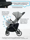 Коляска прогулочная Luxmom T2 серый