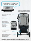 Коляска прогулочная Luxmom T2 серый