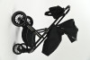 Коляска 2 в 1 Ining Baby KR350 black 
