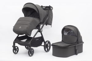 Коляска 2 в 1 Ining Baby Z1-X PRO dark grey