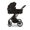 Коляска 2 в 1 Moon Piu black (633)