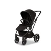 Коляска 2 в 1 Moon Piu black (633)