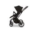 Коляска 2 в 1 Moon Piu black (633)
