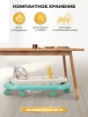 Ходунки Indigo Sunny бирюзовый