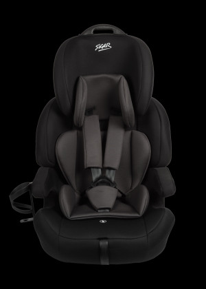 Автокресло Siger Стар Isofix Lux 1/2/3 (9-36кг) черный графит