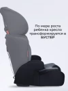 Автокресло Farfello YKO-933 1/2/3 (9-36кг) Black
