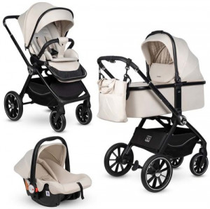 Коляска 3 в 1 Farfello Belleza Pearl