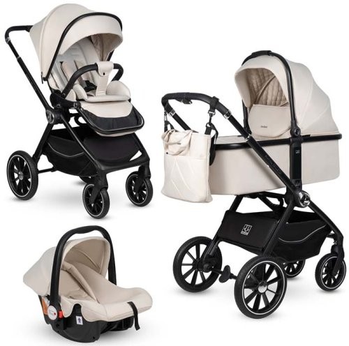 Коляска 3 в 1 Farfello Belleza Pearl