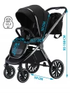 Коляска 2 в 1 Sevillababy Tinum Black