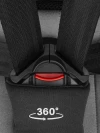 Автокресло Indigo Max-X isofix 0/1/2/3 (0-36 кг) серый