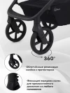 Коляска 2 в 1 Rant Teo RA120 Graphite