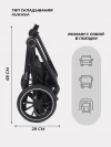 Коляска 2 в 1 Rant Moss RA321 Graphite