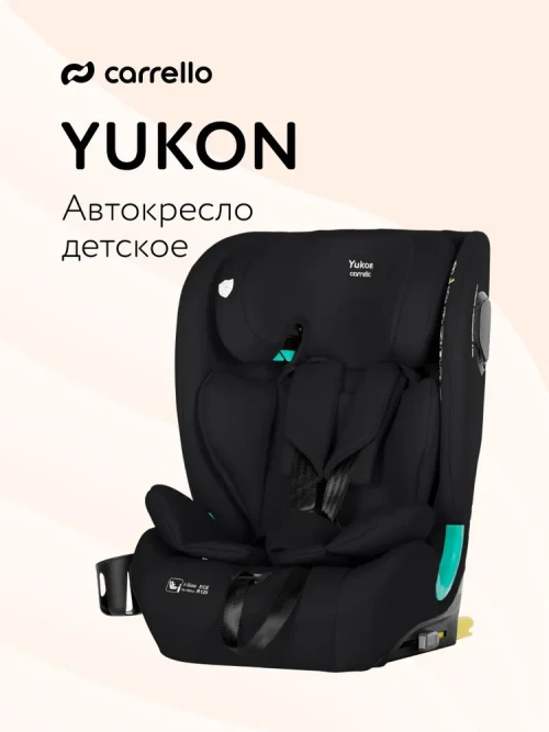 Автокресло Carrello Yukon G308 1/2/3 (9-36кг) Midnight Black - фото 1