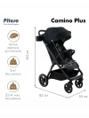 Коляска прогулочная Pituso Camino Black