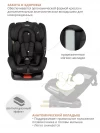 Автокресло Indigo Tourneo isofix 0/1/2/3 (0-36кг) черный твил