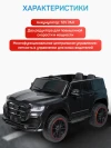 Электромобиль Farfello TR117 черный
