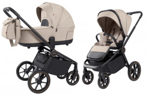 Коляска 2 в 1 Carrello Epica CRL-8510 Almond Beige 2025