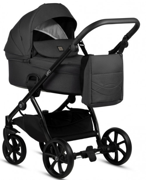 Коляска 2 в 1 Tutis Leo Black 020