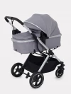 Коляска-трансформер MOWBaby Jasper MB022 3 в 1 Silver Grey