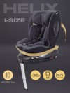 Автокресло Rant Helix isofix AY819 0/1/2/3 (0-36 кг) Grey