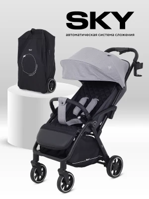 Коляска прогулочная Rant Sky RA400 2025 Grey - фото 1