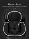 Автокресло Happy Baby Reex 0/1/2/3 (0-36кг) black