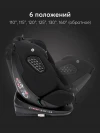 Автокресло Happy Baby Reex 0/1/2/3 (0-36кг) black